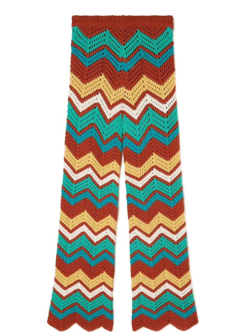 Cheap Women trousers chevron Alanui Kaleidoscopic knit 0731